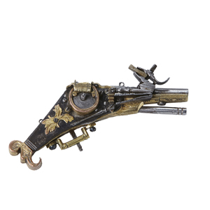 Miniature wheellock pistol by Michel Mann, Nuremberg, late 16th c.