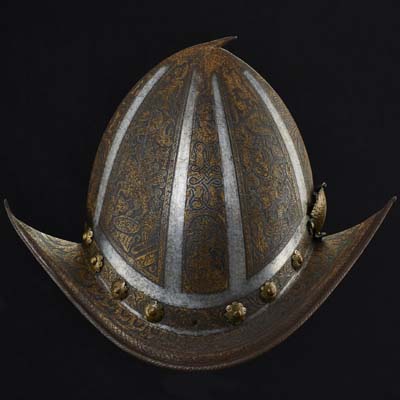 Morion, Pompeo della Cesa, circa 1585